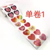 Подарочная упаковка 3pcs бумажная лента Любовь День Святого Валентина Склейки Валентины Дня