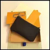 Gorący luksusowy projektanci France Style Torebka torebka mężczyźni kobiety Lady skórzana Klucz portfel Mini portfele torba karty kredytowej Numer seryjny M62650