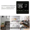 Smart Home Control Thermostat Electric Floor Heating Thermoregulator Programmable Temperature Touch Screen AC 85-250V 16A NTC Thermometer