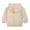 Kinder Hoodies Frühling und Herbst Große Kinder Langarm Sweatshirts Mode Jungen Mädchen Feste Tops Kleidung M3615