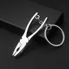 of and small merchandise stalls Supply merchandise Wholesale Creative Metal Pincer model toy Tool Keychain