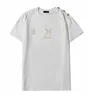 Summer Luxury Casual T-shirts hommes FEMMES Designer de vêtements T-shirt à manches courtes Skateboard de qualité supérieure Street wear PARIS impression T-shirts blancs noirs taille S ~ 2XL