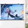 Anime Genshin Impact Ganyu Wall Scroll Painting Poster HD Print Home Decor Collection 40x60cm Y0927