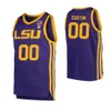 Custom LSU Tigers Basketball Jersey 0 Naz Reid 1 Ja'Vonte Smart 4 Skylar Mays 3 Tremont Waters 10 Noah Thomas 15 Aundre Hyatt Efton Reid 44 Adam Miller 24 Shareef O'Neall