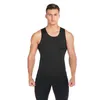 Hommes Body Shapers Chemise de compression pour hommes Abdomen Undershirts Perte Poids Taille Formation Homme Gilet Minceur Shaper Entraînement Mâle Réservoir