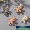 4 Pieces Mini Crystal Hairpins Elegant Pearls Hair Clips for Girls Small Bang Hairgrip Hairstyle Making Headwear Hair Barrettes Factory price expert design Quality