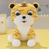 25cm cute tiger doll high quality plush toy stuffed animals toys children birthday gifts wholesale