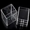 Home Desktop Organizer Vanity Acrylic 3 Drawers Cosmetic Make Up Clear Plastic Makeup Storage Box For Jewelry Y200628