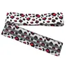 Hip Leopard Pattern Resistance Bands Booty Been Oefening Elastische Bands voor Fitness Gym Yoga Stretching Training Workout-apparatuur C0223