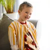 Toddler Erkek Ceket Moda Baskı Kızlar Çocuklar Uzun Kollu Sonbahar Ceket Çocuk Avrupa Tarzı Giyim 210619