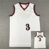 Mens Basketball Mitchell och Nesson 3 Erving 6 broderi logotyp sydd retro 1997-1998 tröjor