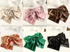 1PC Fashion Autumn Oversizezed Barrette Bowricllip dla kobiet dziewczęta tekstura satynowa wielowarstwowa hair do włosów akcesoria do włosów