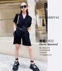 2021 children clothes sets chic designer clothing Girls drawstring waist slimming jacket Koreankids wear Summer fashion suits