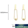 Vintage Big Metal Drop Dangle Earrings For Women Geometric Wedding Party Jewelry Gold Large Statement Earrings Factory price expert design Quality Latest Style