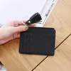 Держатели карт Maleather Mini Tassel Women Holder Created ID идентификатор кошелька на молнии замены кошелька монеты. Nubuck8969517