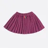 Filles jupes plissées enfants école jupe printemps automne couleur unie tutu jupe enfant en bas âge fille danse jupes enfants vêtements 210303