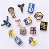 Aangepaste pvc-schoencharme Decorationon Buckle Fashion Jibitz voor Croc Charms Clog Accessoires Knoppen Pins