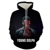 Mäns Hoodies Sweatshirts Rip Young Dolph Print Hoodie För Fans Casual Pullover Sweatshirt Unisex 2022