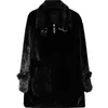 Mulheres Faux Faux Real Shearding Shearling Casaco de Inverno Mulheres Coreano Natural Lã Casaco para Mulheres Manteau Femme YY843