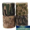 Fête 4 pièces réutilisable élasticité de traction Camo chasse Camping randonnée Camouflage furtif étanche décor réparation ruban fournitures