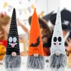 Feestartikelen Halloween Decorations Gnomes Pluche Pop met Lichten Batterij Operated Tafel Ornament Vakantiehuis Indoor Decor XBJK2108