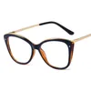 Sunglasses 80083 Anti Blue Light Cat Eye Glasses Frame Spring Leg Optical Fashion Computer Eyeglasses For Men Women9451534