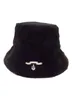 5colors Luxury Designer dress Hats Stingy Brim Bonnet Winter Knitted Plus Velvet Beanies Caps men women fisherman bucket hat autumn Plush warm baseball cap