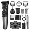 Facial Body Professional Electric Shaver Grooming Kit Hair Shaver Beard Shaving Machine Rechargeable Multi Electric Razor Set P0817