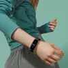 M6 Smart Armband Uhr Fitness Tracker Reale Herzfrequenz Blutdruckmessgerät Farbbildschirm IP67 Wasserdicht für sporta09A20