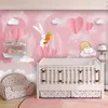 Papéis de parede Papéis de parede mural personalizados 3D Love Childrel Borast Backroom Pintura de parede Papel de Parede Papéis de infantil