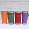 20 oz Edelstahl-Tumbler-Becher Doppelwand Weinglas-thermischer Tasse isolierter Kaffee-Bier-Becher mit Deckel-Reisen-Kaffeetasse