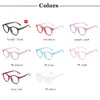 2020 nouveau Anti lumière bleue lunettes enfants garçons filles mode ordinateur rond Transparent lunettes enfants cadre optique lunettes Y0831