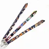 Volleyboll Boys Ring Manga Haikyuu !! Kedjehållare Lanyard Anime Print Ribbon Key Chain Phone Hang Rope