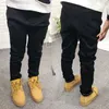 Casual Boys Pants Cotton Teenage School Boy White Black Trousers Spring Children Clothing Teen Clothes Boys 8 To 12 Years 210306