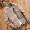 Mantlconx Herfst Winter Katoenen Jas Heren Casual Wear Jacket Stand Kraag Zipper Jas Jassen Mannelijke Bovenkleding Merkjassen 210723