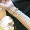 Lien, chaîne Bohême doux multicouche perle amour croix tête bracelet pour femmes hip-hop fête bijoux accessoires cadeau