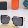 Nice Rectangular large frame Unisex Sunglasses light color lens women's summer ultraviolet-proof glasses fashion designer sunglass H1892