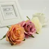 5pcs Bride Bouquet Diy Artificial Silk Rose Flor Head para Casa de Casamento de Casamento Decoração da Grinalsa Caixa de Presente Jlllaiz