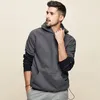 Brand Kuegou Hoodies Autumn Inverno Spacco maschile semplice che unisce Fashion LW-1762 201020