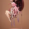 [Bônus] Houkai 3rd Sakura Yae Chinese Drver. Figura de pvc houkai 3rd sakura yae anime figura sexy menina ação figura brinquedos 30cm x0526