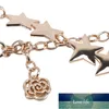 Estrelas femininas corrente de ouro designer feminino sier franja dourado longo cinto de metal flor plus size estrela vestido cintura correntes preço de fábrica