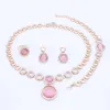 Oorbellen Ketting Dubai Goud Kleur Sieraden Sets Mode Nigeriaanse Bruiloft Afrikaanse Kralen Kostuum Verklaring Accessoires2320