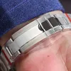 Relógio masculino Relógios mecânicos automáticos 40 mm Moldura de cerâmica Montre de luxo Caixa de aço inoxidável Relógio de pulso masculino