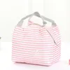 Kall isolering Box förtjockad Persika Hud Plush Bento Bag Student Portable Vattentät Lunchväskor T2i52970