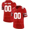 Cusom Ohio State Buckeyes NCAA College Football jersey KJ Hill Jr. Ronnie Hickman Eddie George Justin Fields JK Dobbins Fuller Garrett Wilson Olave Sermon Martell