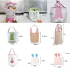 Páscoa Presente Cesta Jute Balde Balde Bucket Buckny Hunt Bucket Bucket Bolsas Para Crianças Favor Feliz Decoração Favor RRE12355