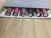 Lips Makeup Gold Lip Gloss 6 Colors Birthday Limited Edition Holiday Matte Liquid Lipstick Valentine Lipgloss Kit 6pcsset Lipkit6143686