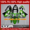 포 바디 KAWASAKI 황금, 검은 ZX900CC ZX900 ZX9 R ZX9R 00 01 02 03 56HC.6 ZX 9R 9 R 900 900CC ZX9R 2000 2001 2002 2003 전체 바람막이 키트