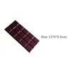 12 * 6 * 0.6cm Policarbonato de chocolate Bar Molde, DIY Cozimento Confectionery Ferramentas Doces Doces Chocolate Molde Y200618