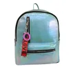 Buitenzakken vrouwen dames mode meisjes bling multicolor school rugzak casual tas pu backpacks college bagpack 0221